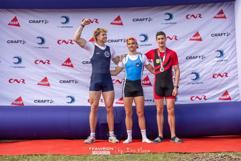 Grégoire Bonnaves : médaille de bronze au championnat de France "Elite" bateaux courts