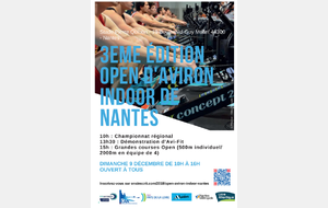 OPEN INDOOR 2018 - EN SOLO OU EN RELAIS